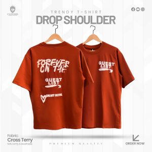 DROP SHOULDER T-SHIRT –COOD(215)